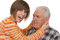 Free Happy Grandad And Granddaughter Royalty Free Stock Photo - 4925455