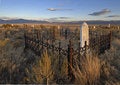 Free Ghost Town Graveyard Stock Image - 4935521
