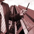 Free Businessman Selling Shares Royalty Free Stock Photo - 4938875