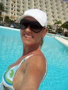 Free Happy Girl In The Pool Stock Photos - 4942443