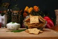 Free Sour Cream And Chive Flavored Crackers Stock Image - 4944331