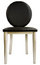 Free Metal And Black Leather Dining Room Chair Stock Photos - 4940073