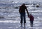 Free Mother And Daughter Silhouette Stock Images - 4948734
