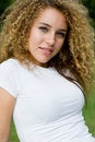 Free Pretty Girl Outside Stock Photography - 4957652