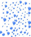 Free Bubbles On White Glass Stock Images - 4958544
