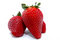 Free Three Strawberries Royalty Free Stock Photos - 4954018