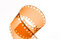 Free 35 Mm Film Strip On White Stock Image - 4955441
