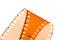 Free 35 Mm Film Strip On White Stock Photos - 4955443