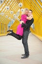 Free Boy Hold Girl On Hand Royalty Free Stock Image - 4963876