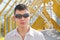Free Young Man In Sunglasses Royalty Free Stock Photo - 4963035