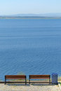 Free Benches Placed Towards Horizon Stock Images - 4971804