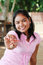 Free Asian Girl With Starfish Royalty Free Stock Photography - 4978547