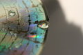 Free Cracked Cd With Drop Stock Photos - 4984963