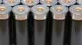 Free 12 Gage Black Shotgun Shells Background Stock Image - 4995021