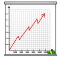 Free Earnings  Chart Royalty Free Stock Image - 4998776