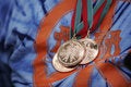 Free Winning Medals Royalty Free Stock Photography - 506877