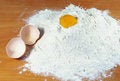 Free Flour, Egg And Shell Stock Photo - 5000480