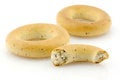 Free Bagels, Isolated Stock Image - 5007681