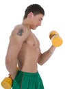 Free Man Practicing Fitness Stock Images - 5008744