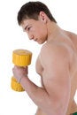 Free Man Practicing Fitness Stock Photography - 5008752