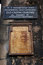 Free Sign On Old Calton Cemetery Royalty Free Stock Photography - 5006857