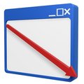 Free Drop Down Arrow Browser Royalty Free Stock Photo - 5017235