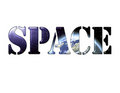 Free The Abstract Space Inscription Stock Images - 5018484