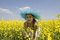 Free Teenagers In The Rape Field Stock Photography - 5019882