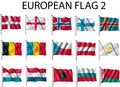 Free Flag European Royalty Free Stock Photography - 5020907