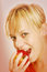 Free Girl With An Apple Royalty Free Stock Photos - 5021948