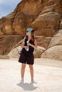 Free The Girl The Tourist At Excursion Royalty Free Stock Photography - 5037737
