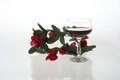 Free Wine And Flowers Stock Images - 5049904