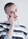 Free Man Talking By Phone Stock Images - 5050924
