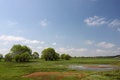 Free Flood On Meadow With Early Spring Royalty Free Stock Image - 5058996