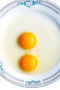 Free Double-yolk Egg Royalty Free Stock Photo - 5069525