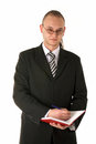 Free Businessman In Glasses Planning His Day Stock Image - 5073941