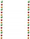 Free Fruit Border Royalty Free Stock Photography - 519977