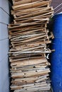 Free Stacked Wooden Produce Boxes Stock Images - 5100314