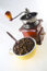 Free Coffee Grinder And Cup Royalty Free Stock Photography - 5103057