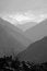 Free Mountain Valley Silhouette, Himalayas Royalty Free Stock Photos - 5103228