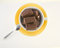 Free Chocolate Candies In Yellow Cup, Hot Chocolate Stock Image - 5104401