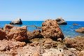 Free Rocs, Sea And Sun In The Beach Stock Images - 5110484