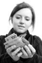 Free Giving Money Royalty Free Stock Photography - 5128777