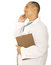 Free Busy Doctor Man On The Phone Royalty Free Stock Photo - 5134725