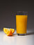 Free Orange Segments And Juice Stock Photography - 5134752