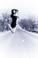 Free Happy Girl Jumping Stock Photography - 5136272