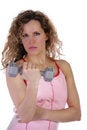 Free Fitness Workout Girl With Weight Royalty Free Stock Photo - 5140765
