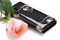 Free Horizontal Purse With Rose Royalty Free Stock Photography - 5159707