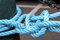 Free Detail Of A Blue Rope Royalty Free Stock Photography - 5157287