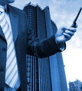 Free Businessman Selling Shares Stock Image - 5171161